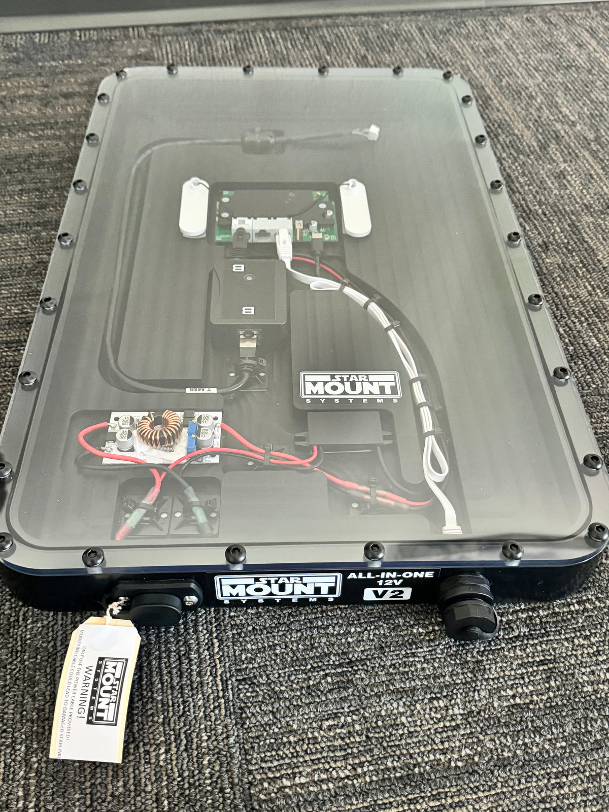 Star-Mount All In One 12v Flat Mount for Gen 2 Starlink